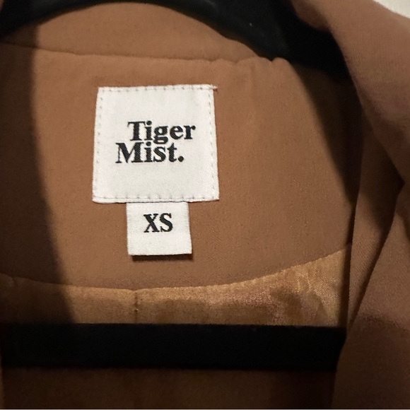 Tiger Mist Avanti Blazer Jacket Camel Brown Size XS - Picture 2 of 9